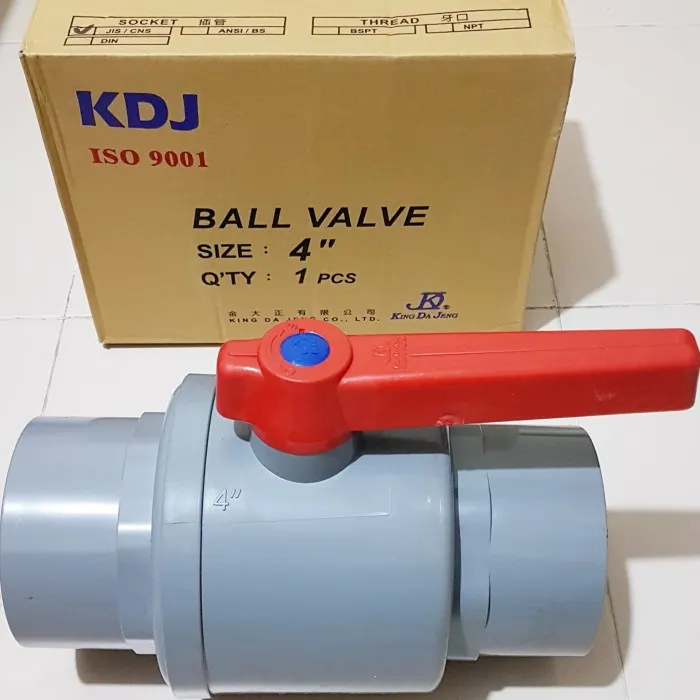 Ball Valve PVC KDJ (4")